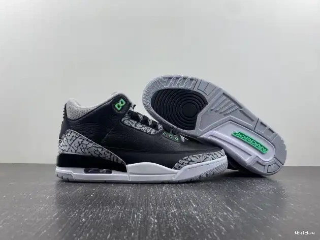 Reps TBkick 3 Jordan Green Air CT8532-031 Glow 0601